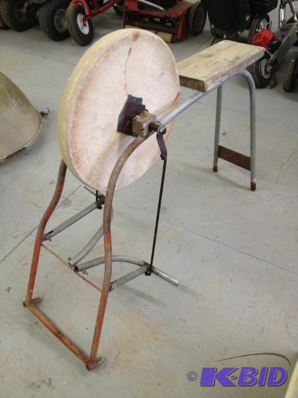 Antique Pedal Grinder