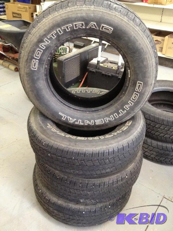 Continental Contitrac P23570R16 Tires, Set of 4