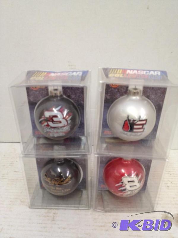 NASCAR Christmas Balls
