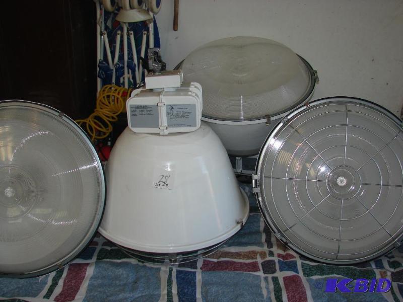 Four 350 Watt Lights
