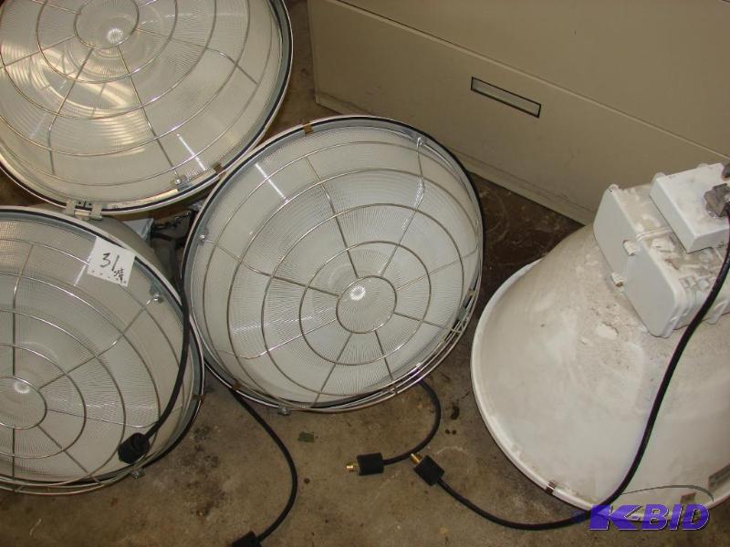 Four 350 Watt Lights