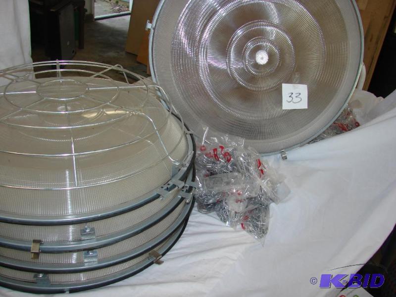 Four Steel Cages With Extra Top For 350 Watt Lights