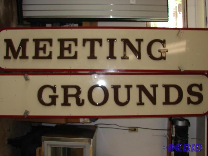 Meeting Grounds Sign