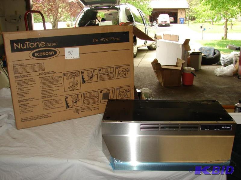 Nutone Stainless Steel Range Hood