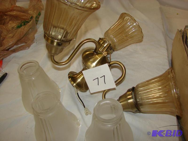 Brass Light Fixture