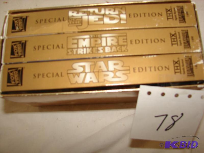 Original Star Wars VHS Set