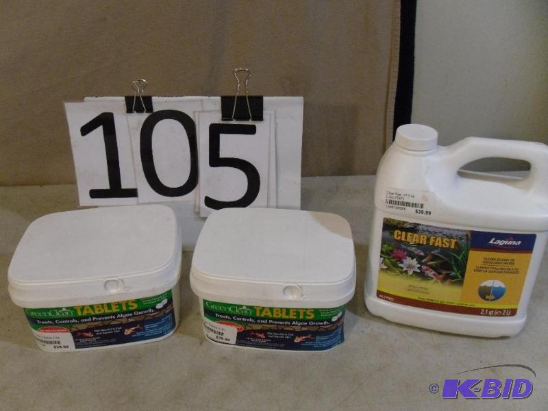 lot 105 image: One New Jug of Laguna Clear Fast Wa...