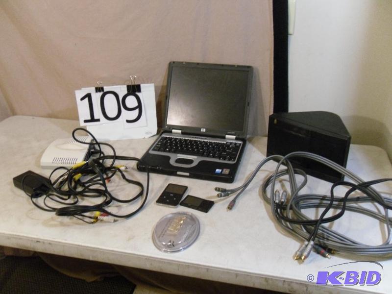 lot 109 image: HP Laptop (Model Compaq&nbspNC6000...