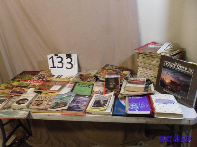 lot 133 image: Large Lot of Assorted Books. Craft ...