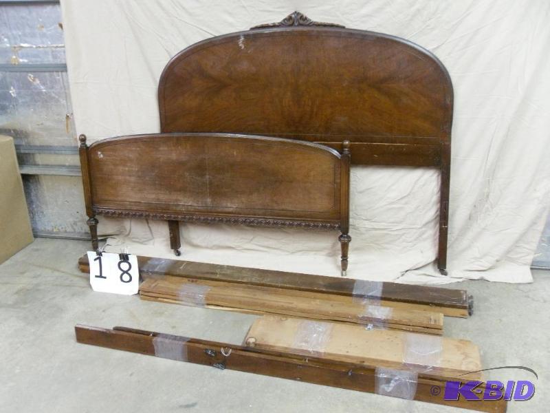 lot 18 image: Beautiful Old Wood Full Sized Head ...