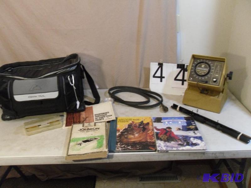 lot 44 image: Ozark Trail Bag, Lowrance LFP-150&n...