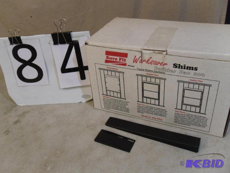 lot 84 image: Box of New Sure Fit&nbspWorksaver&...