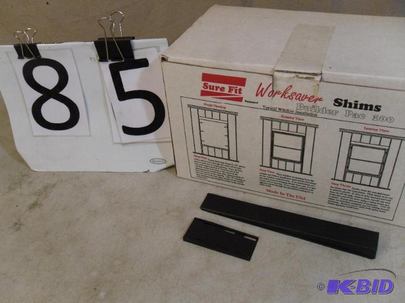 lot 85 image: Box of New Sure Fit&nbspWorksaver&...