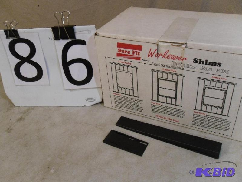 lot 86 image: Box of New Sure Fit&nbspWorksaver&...