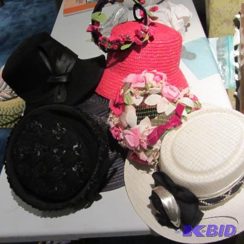 lot 119 image: Vintage Hats