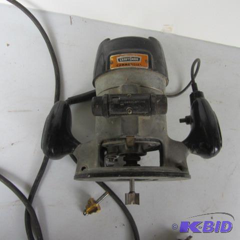 lot 128 image: Router and Bits