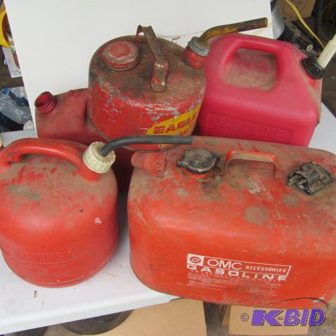 lot 134 image: Fuel Cans
