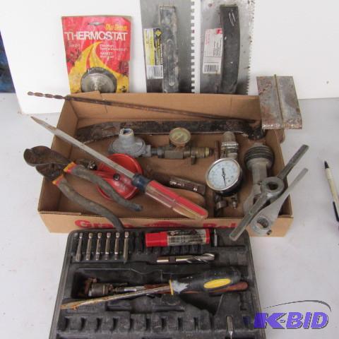 lot 145 image: Gauges, Bits, Tools