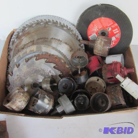 lot 160 image: Hole Saws, Blades
