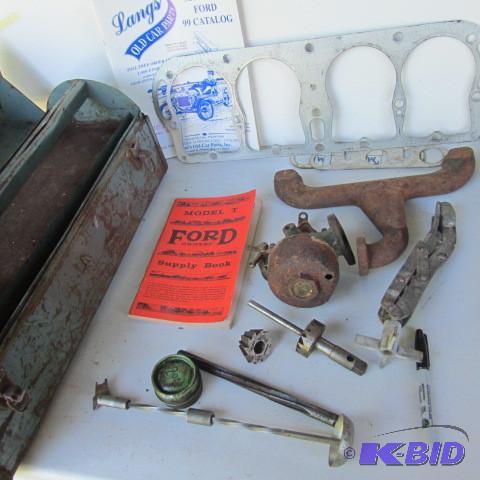 lot 184 image: Model T Ford Parts