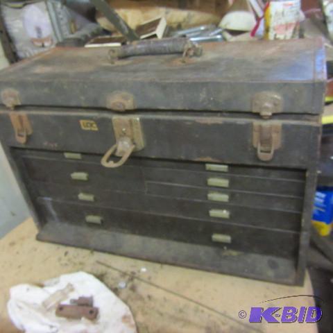 lot 2 image: Machinist Tool Box