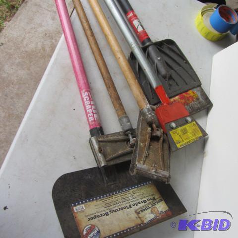 lot 243 image: Flooring Scrapers