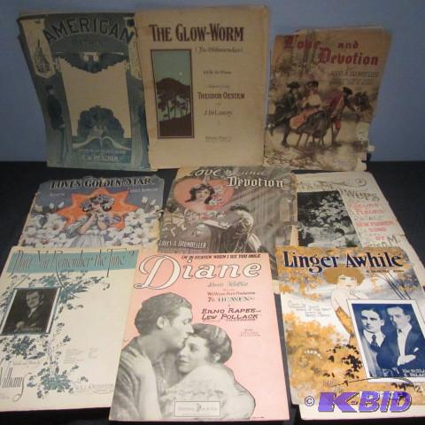 lot 37 image: Sheet Music