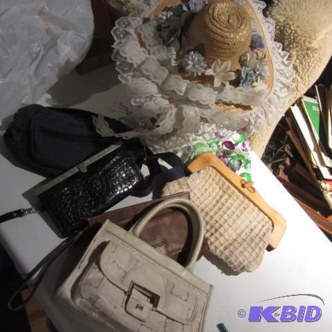 lot 46 image: Hats and Purses
