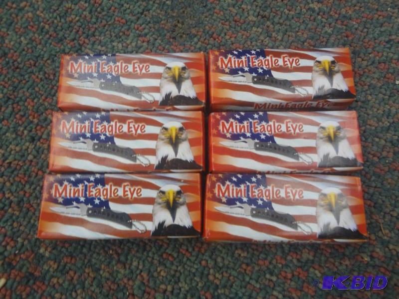 lot 101 image: (6) Frost Cuttlery Mini Eagle Eye K...
