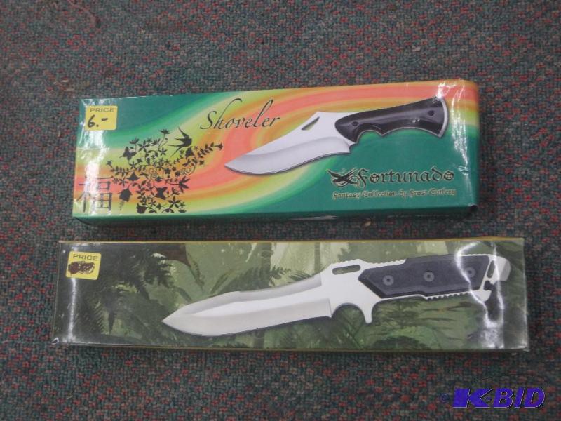 lot 103 image: (2) Frost Cuttlery Knives...
