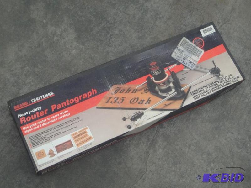 lot 32 image: Craftsman Router Pantograph...