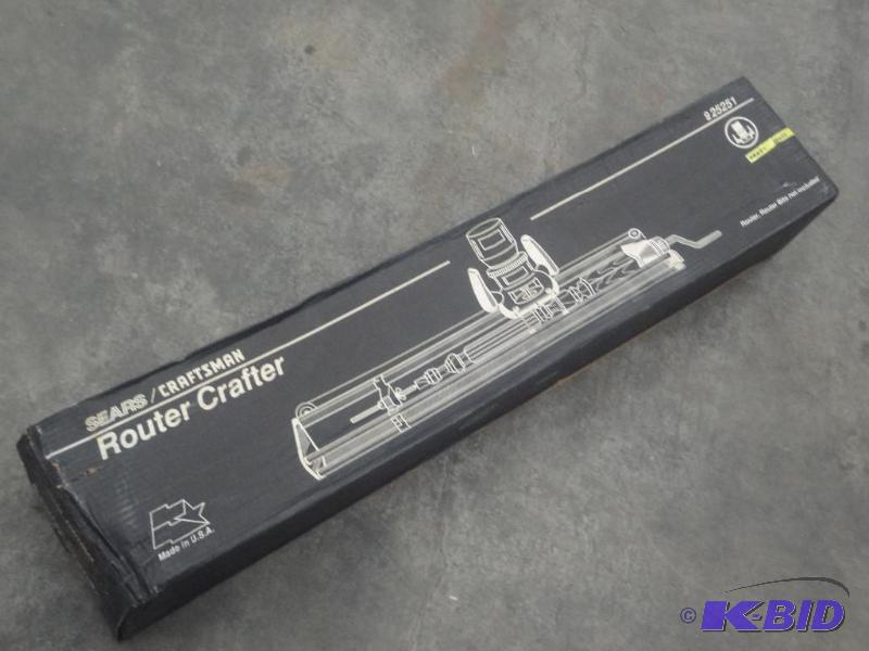 lot 33 image: Craftsman Router Crafter 25251...