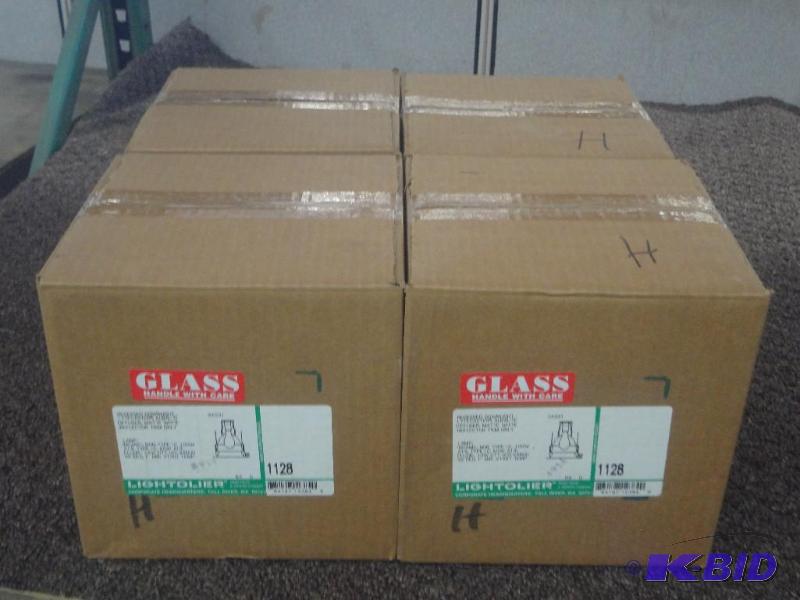 lot 37 image: (4) Unopened 1128 Recessed Downligh...