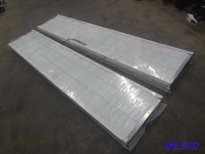 lot 55 image: (6) New 10ft Garage Door Panels, Ne...