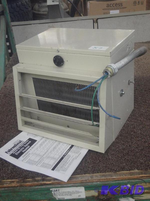 lot 57 image: Fahrenheat 208240 Volt Heater With...