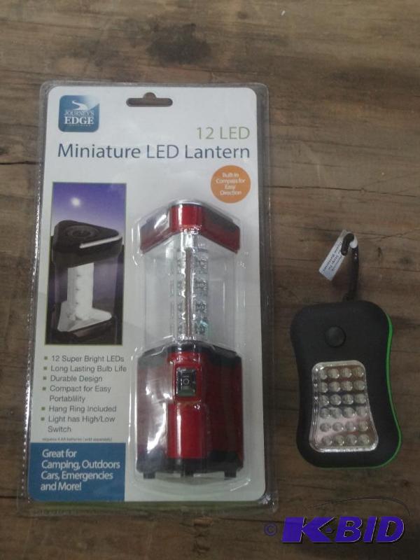 lot 64 image: (2) New Battery Operated Lights...