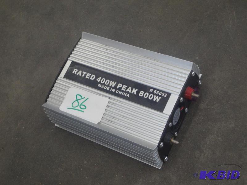 lot 86 image: 800 Watt 12Volt To 115Volt Power Co...