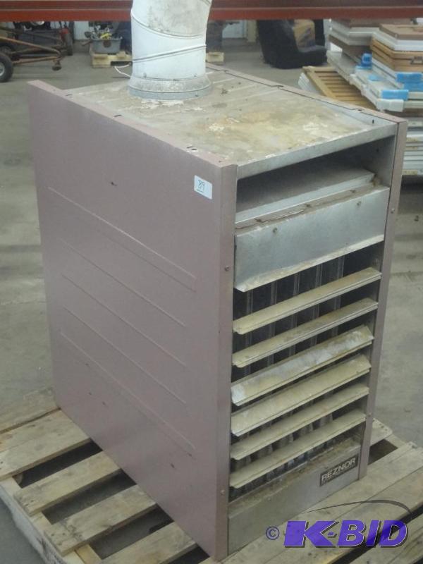 lot 89 image: Commercial Reznor Hanging Natural G...