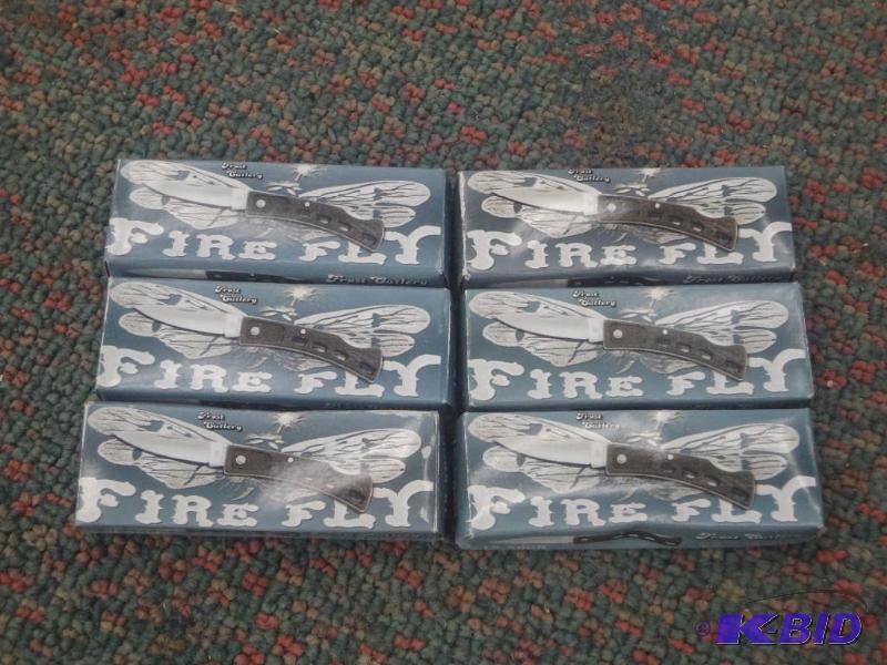 lot 99 image: (6) Frost Cuttlery Fire Fly Knives...