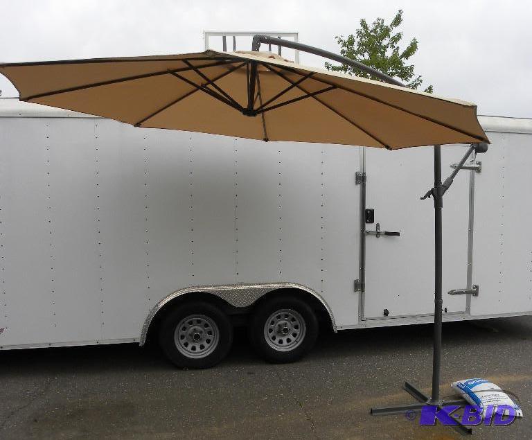 10 foot Cantilever Umbrella, khaki,...