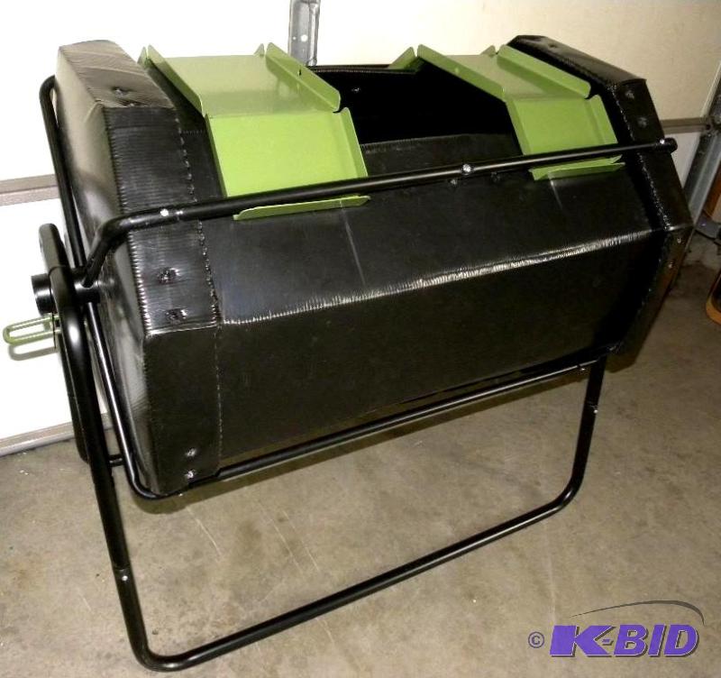 Compost Tumbler, heavy duty steel f...