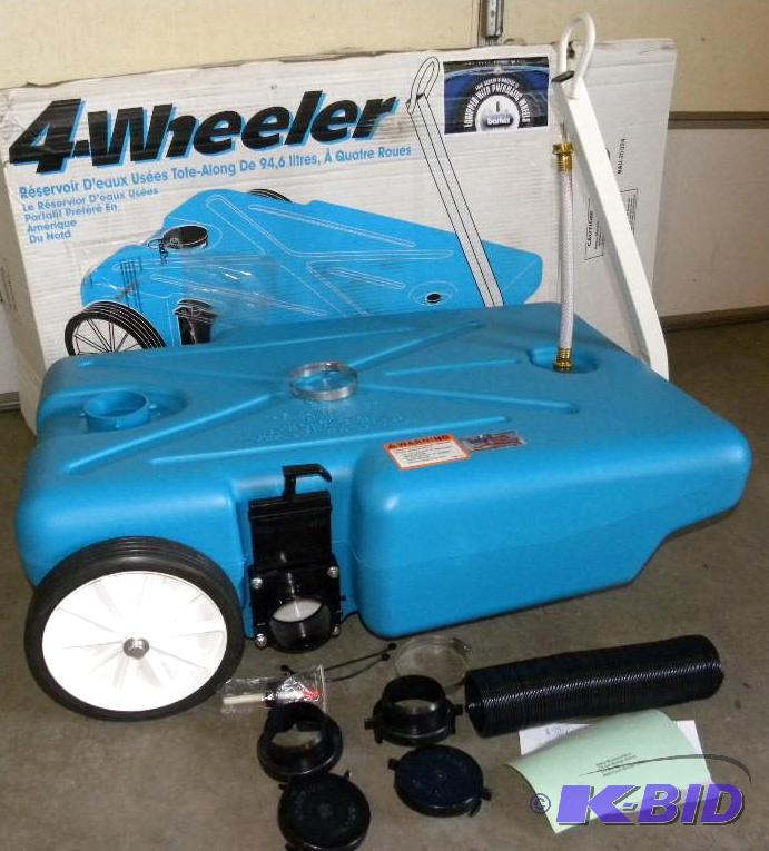 4 Wheeler Tote Along Septic Tank, h...