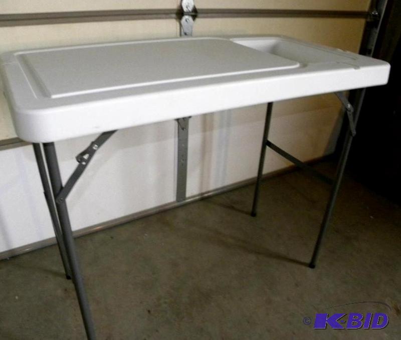 Fish  Game Processing Table, conta...