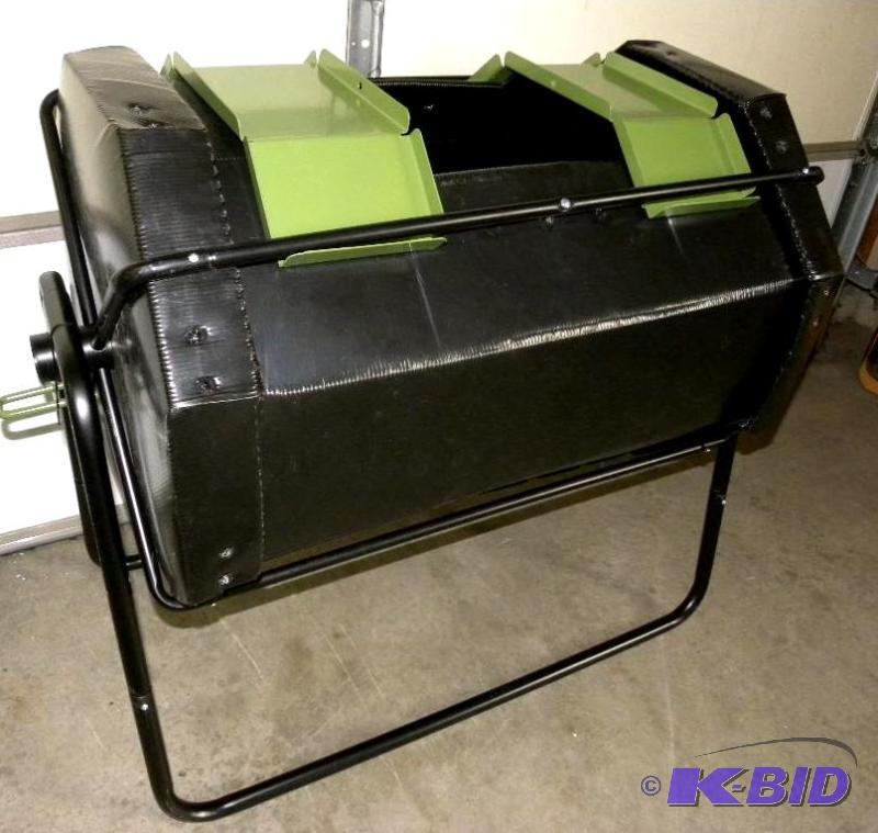 Compost Tumbler, heavy duty steel f...