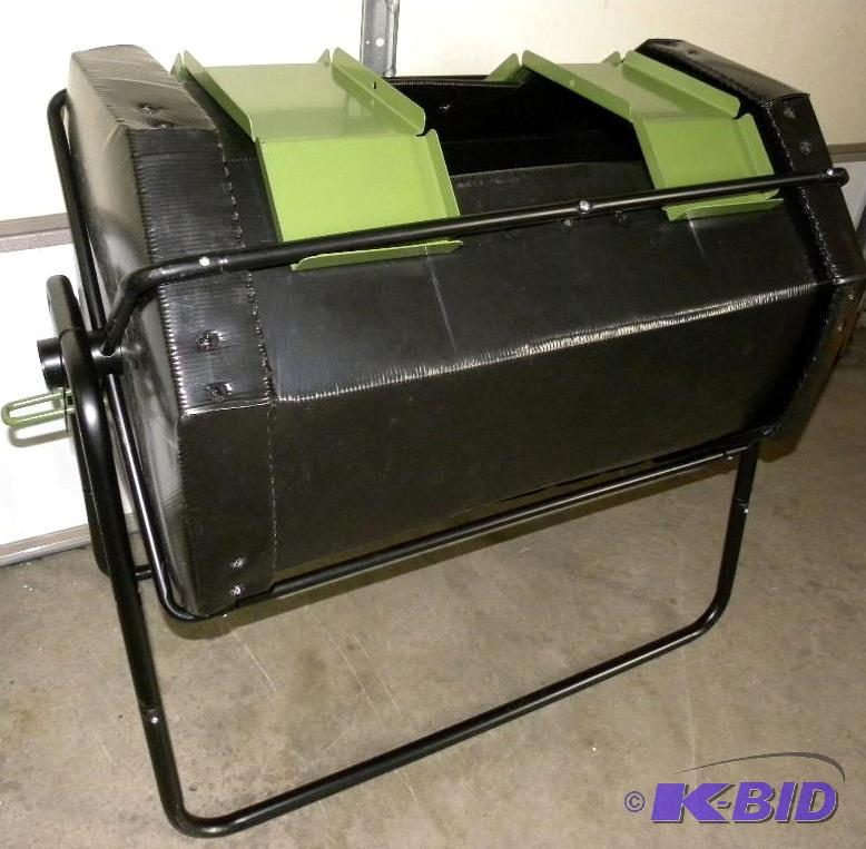 Compost Tumbler, heavy duty steel f...
