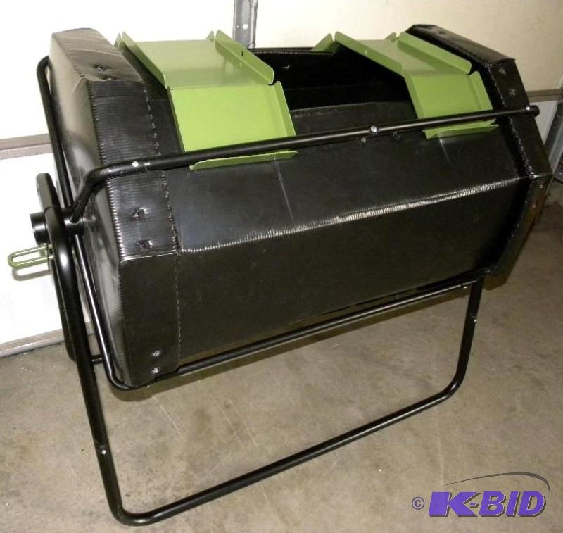 Compost Tumbler, heavy duty steel f...