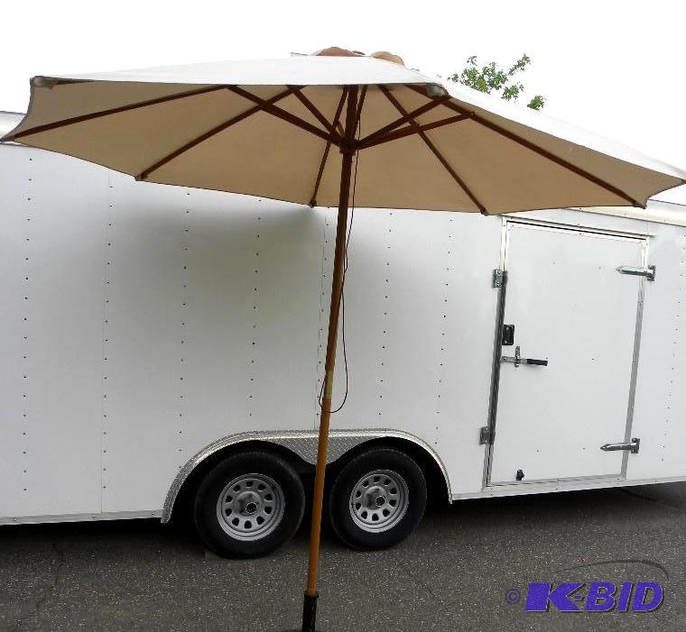 9-ft&nbsp Market Umbrella, khaki, ...