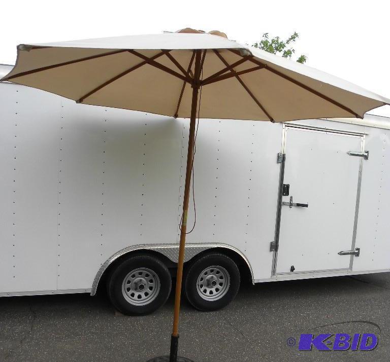 9-ft&nbsp Market Umbrella, khaki, ...