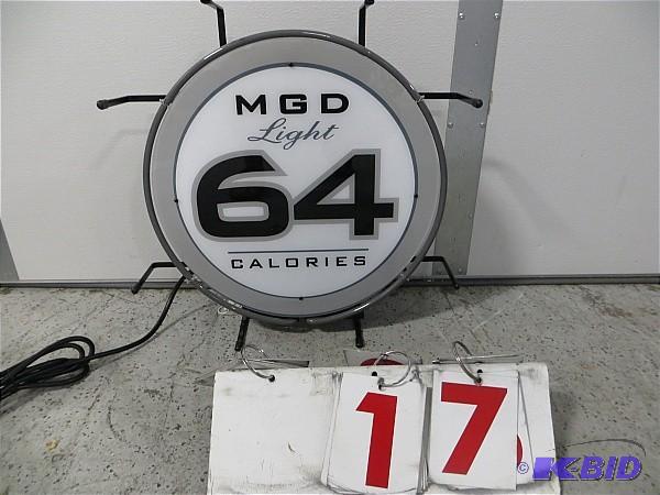 MGD Light 64 Calorie. Does not ligh...