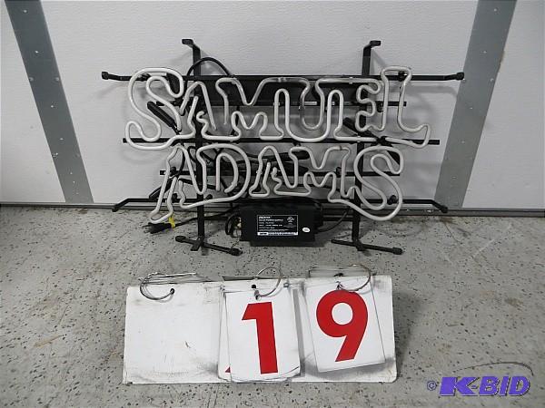 Samual Adams Neon. Does not light. ...